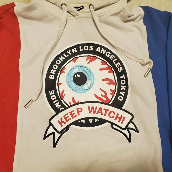 Miska MNWKA Keep Watch Worldwide Hoodie Sweatshirt Size L Large - EXTREMELY RARE - Picture 2 of 11